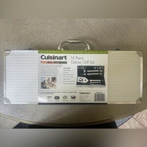Cuisinart 14 piece deluxe grill set